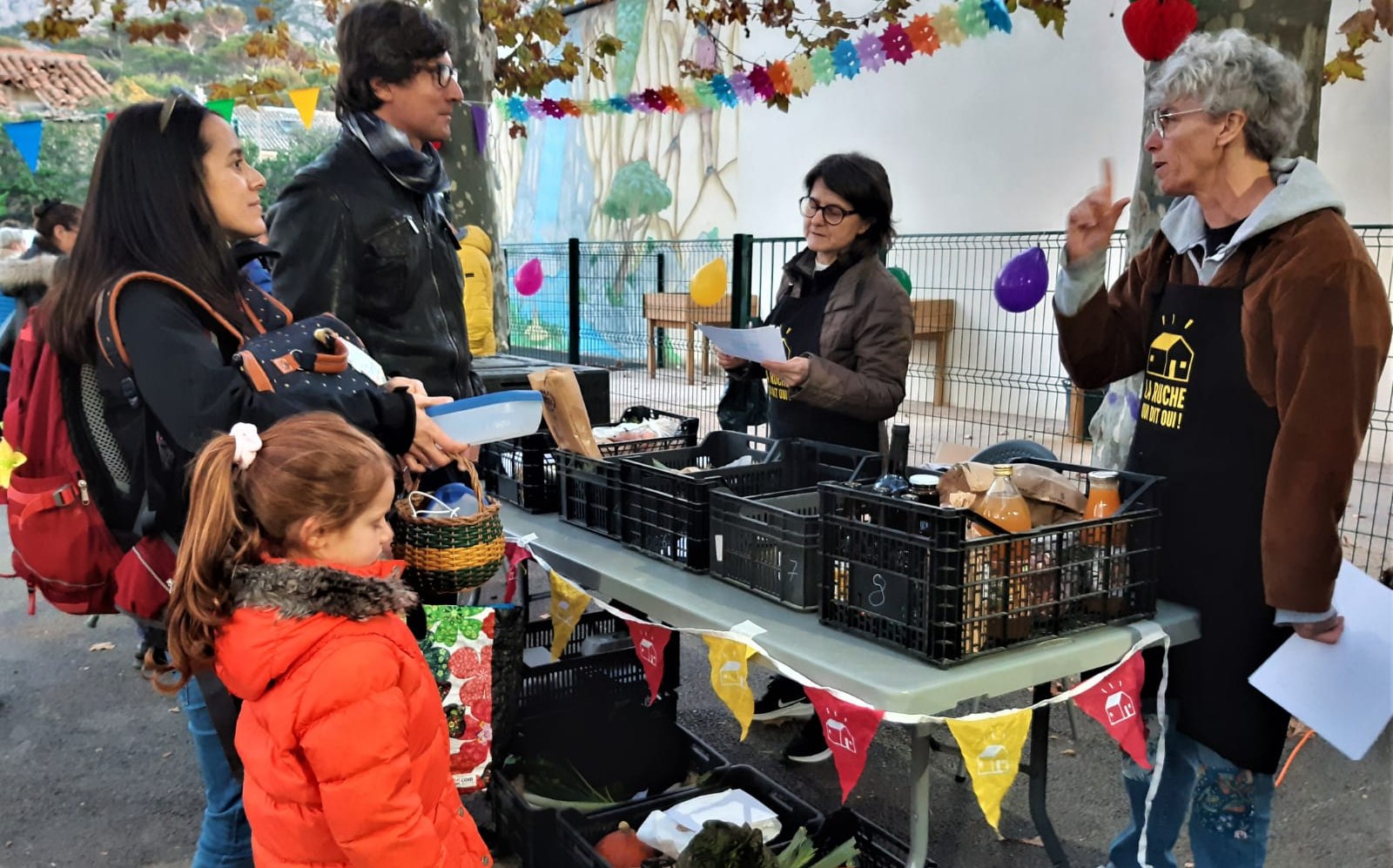 Marché bio du CMA Les Calanques