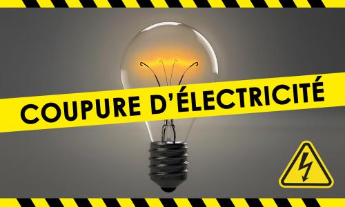 coupure de courant