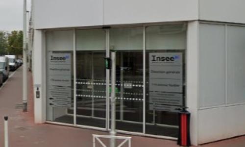 Les locaux de l'Insee à Paris