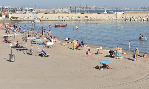plage de la Pointe Rouge