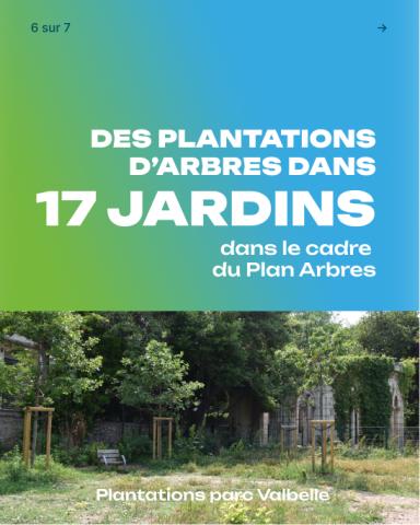 Mairie 6/8 : Vos quartiers plus verts