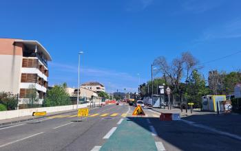 Fin des travaux d’aménagement et de sécurisation de l’avenue Zenatti