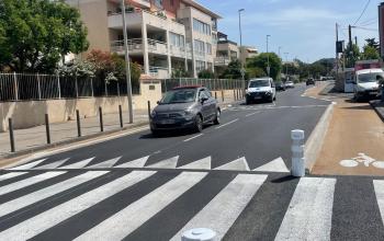 Fin des travaux d’aménagement et de sécurisation de l’avenue Zenatti