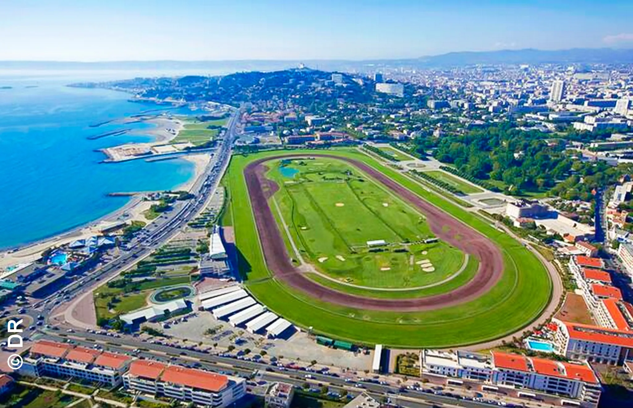borely vue de haut