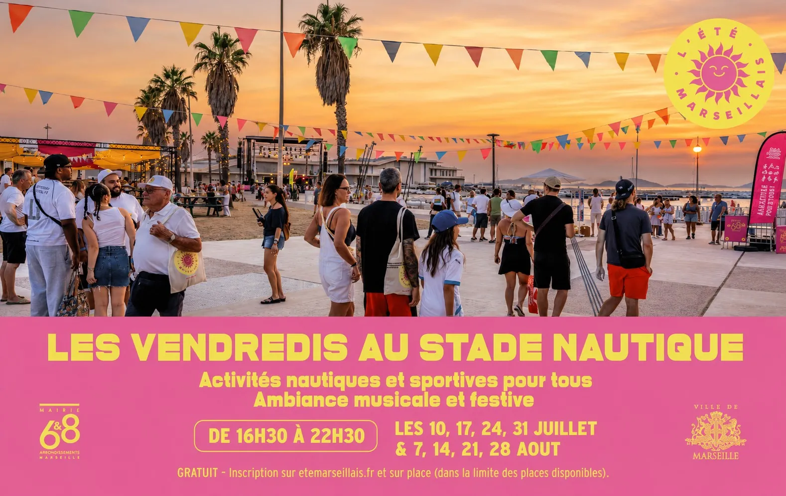 les vendredis du stade nautique