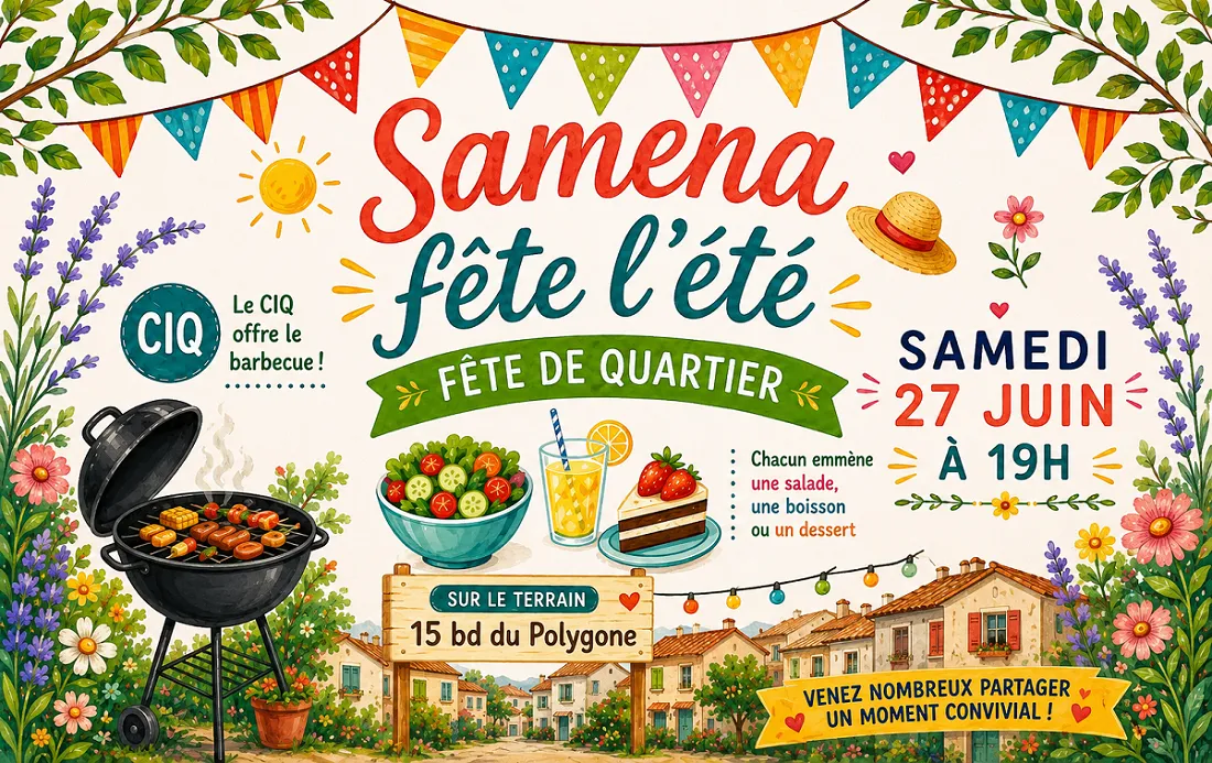 Fête de quartier Samena