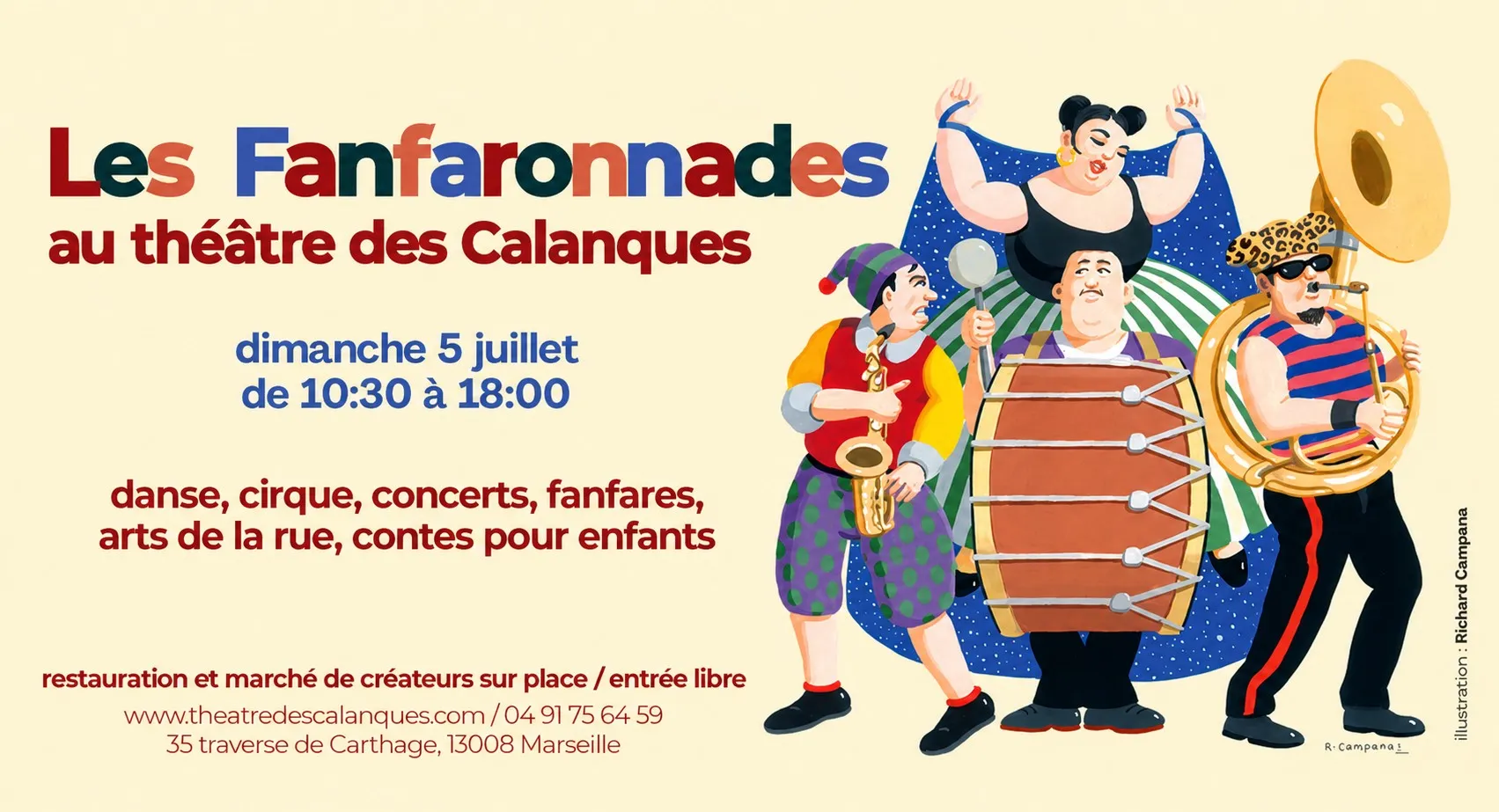 fanfaronnades théâtre des Calanques