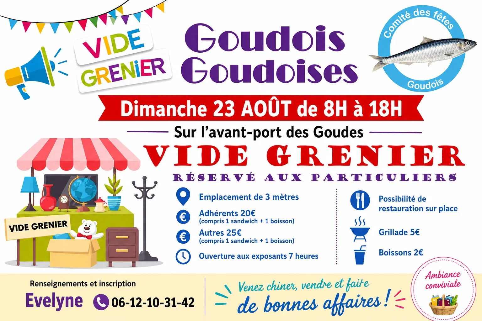 vide grenier des Goudes