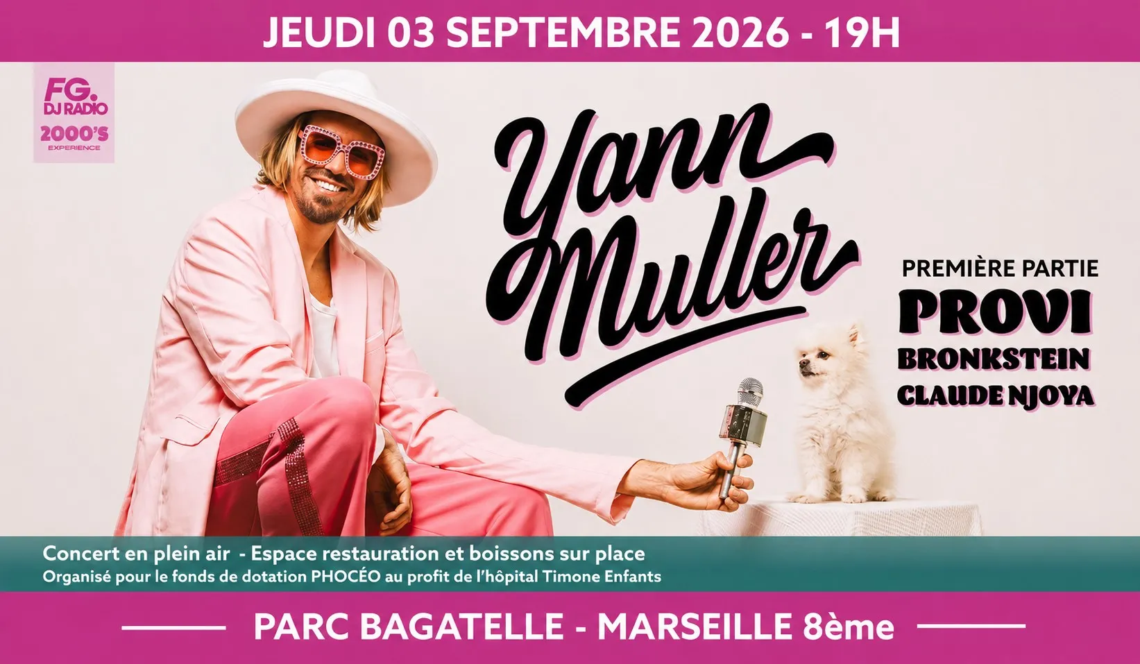 Concert solidaire à Bagatelle