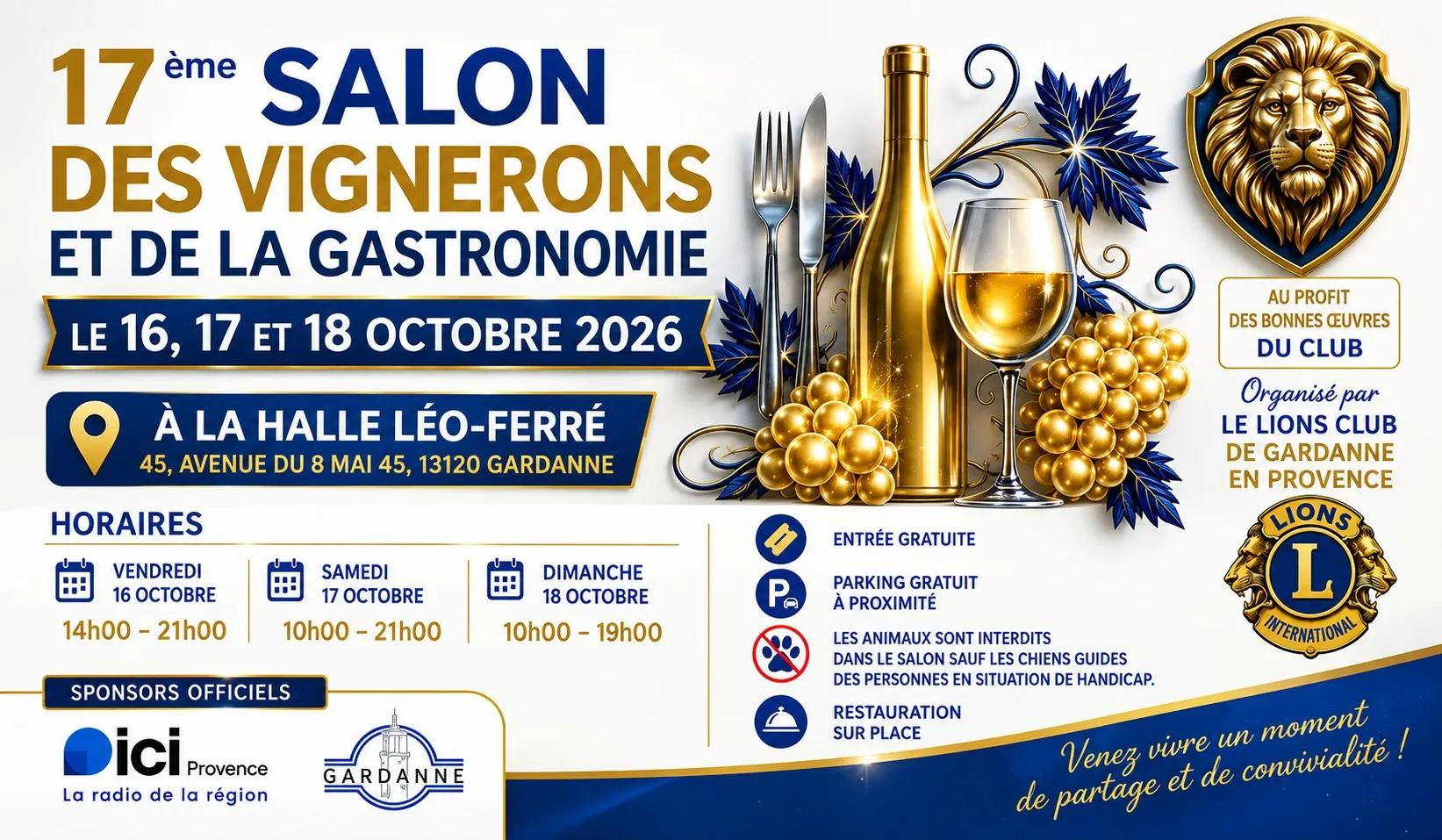 Salon des vignerons et de la gastronomie de Gardanne 2026