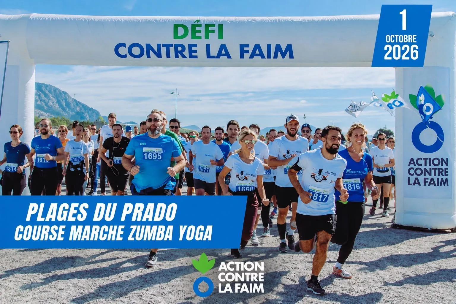 Défi Marseille contre la faim