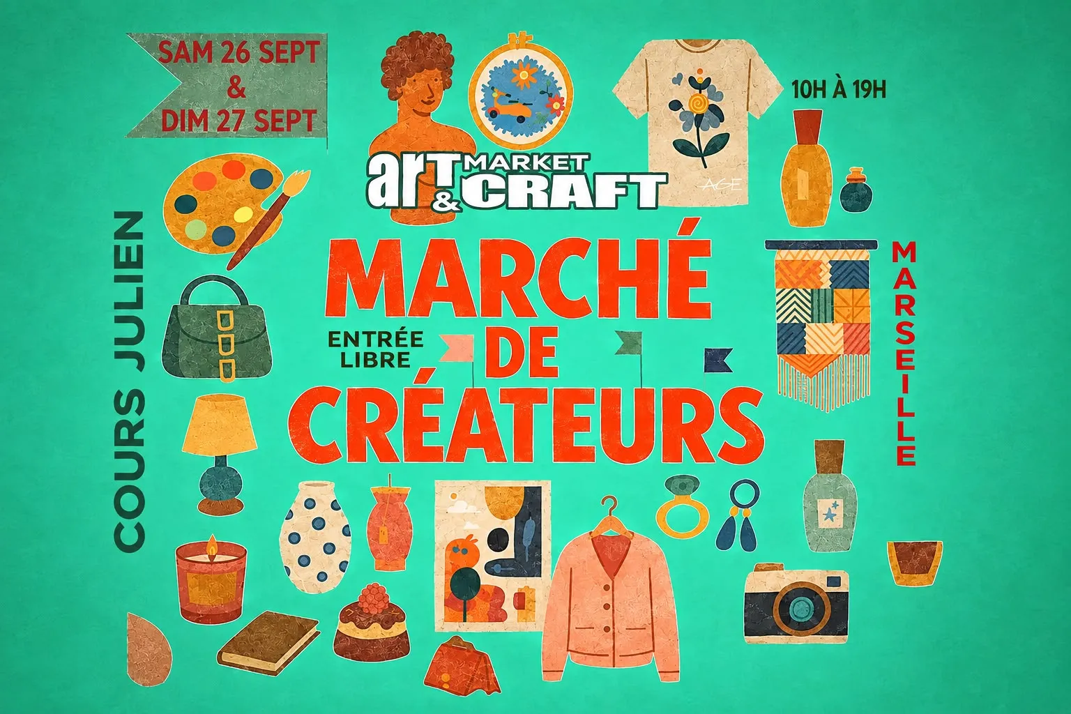 Le marché de créateurs