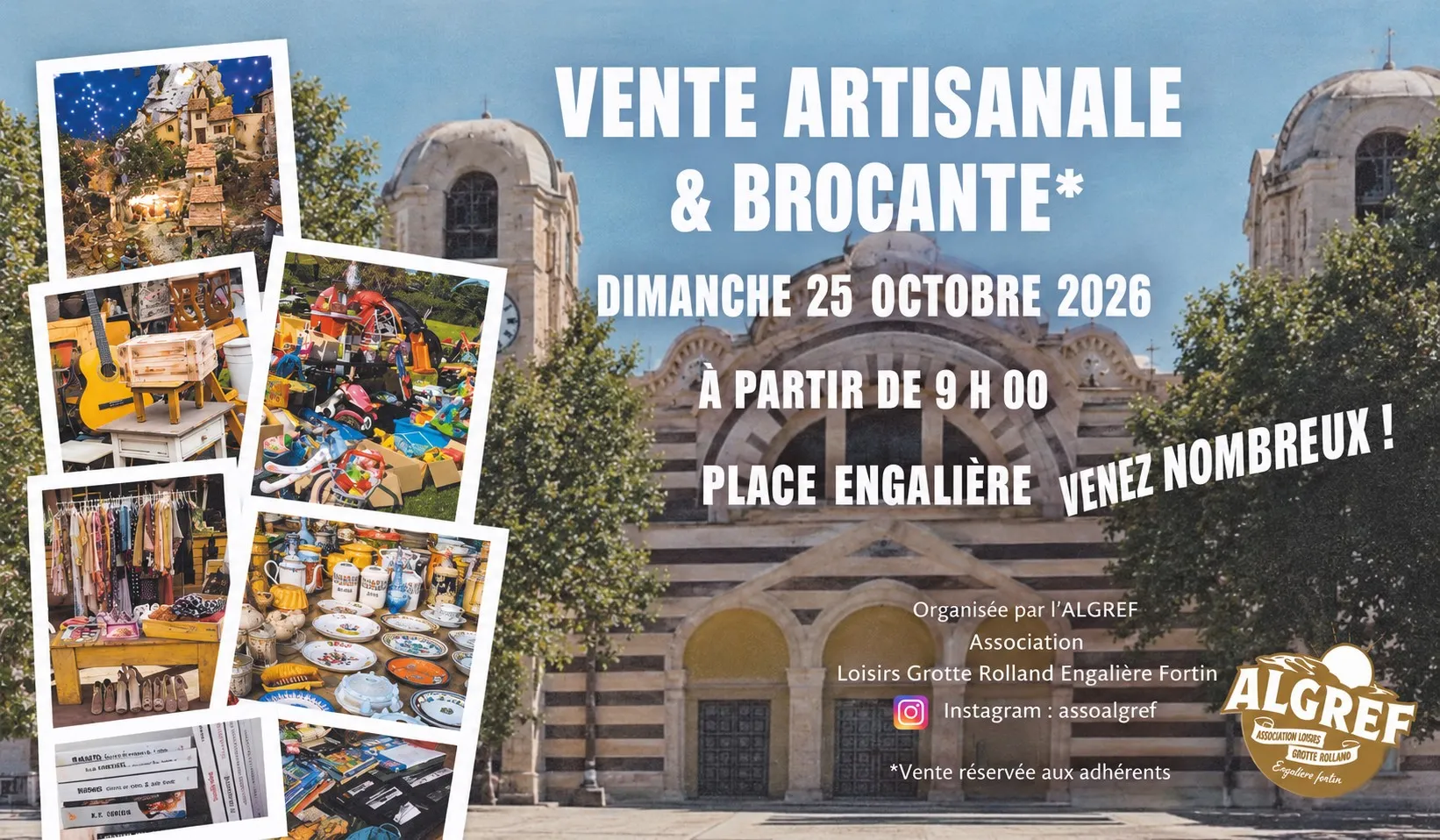 vide grenier Engalières
